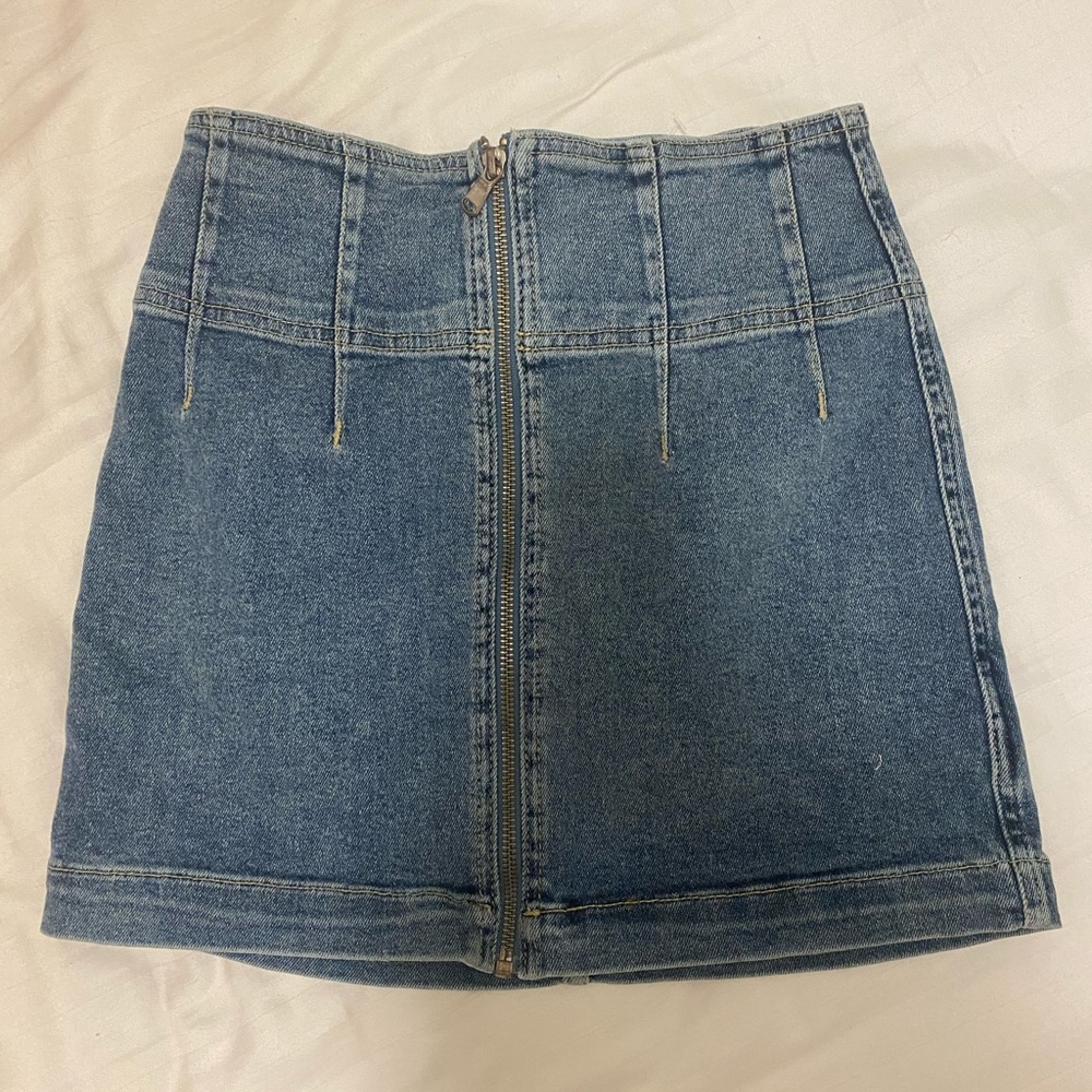 Free people 24 Virgo mini skirt
